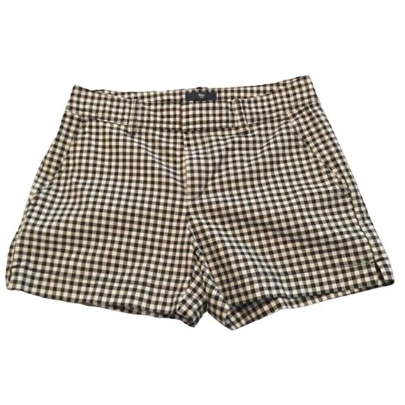 GAP Checkered Shorts Size 0 - Picture 1 of 4
